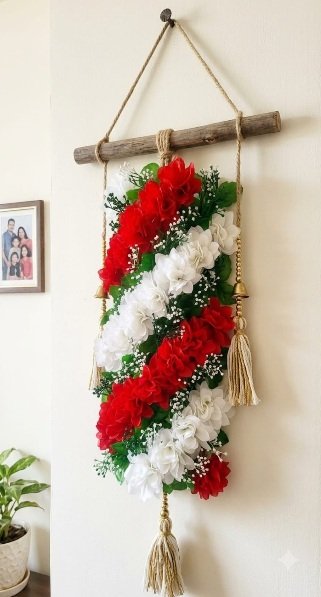 Artificial flower bouquets mat