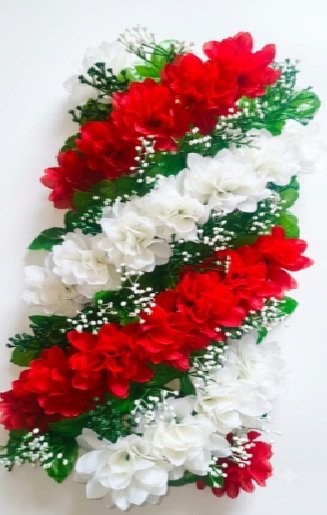 Artificial flower bouquets mat